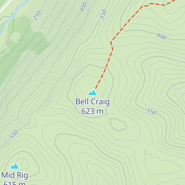 Map of Bell Craig