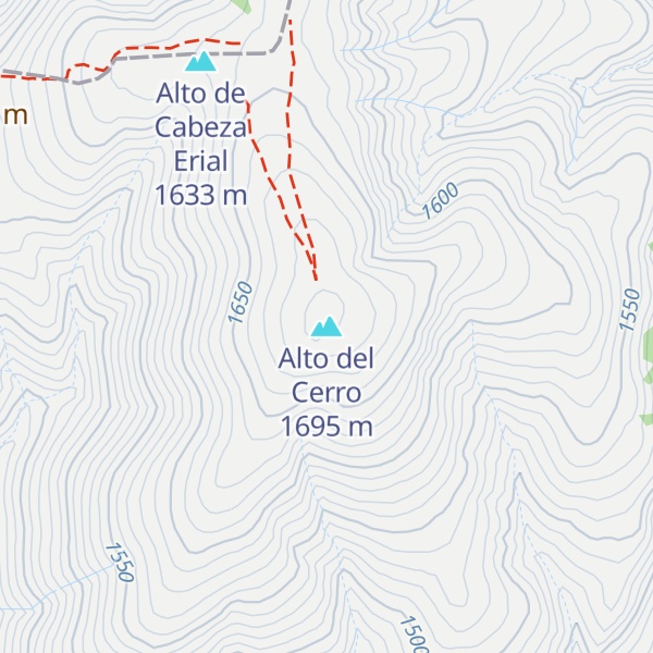 Map of Alto del Cerro