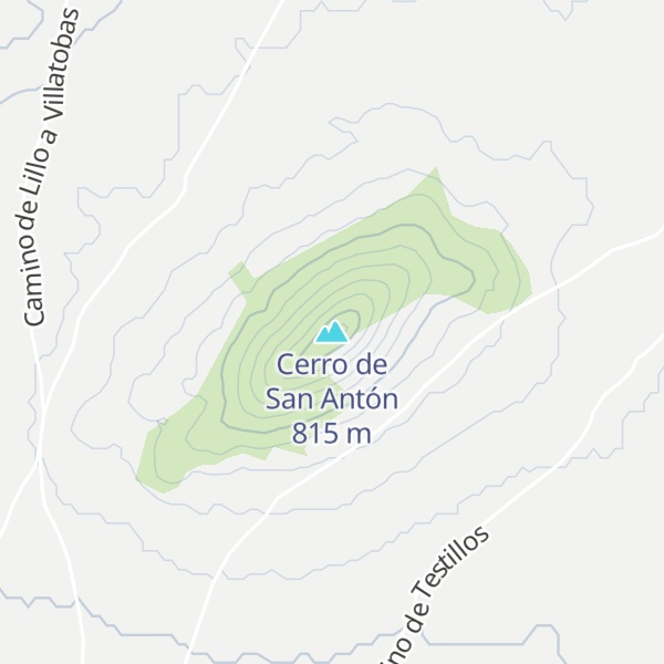 Map of Cerro de San Antón