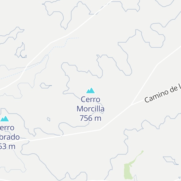 Map of Cerro Morcilla