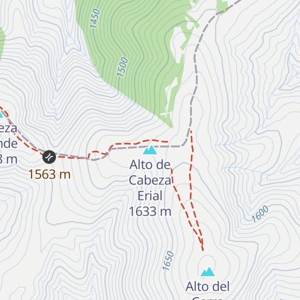 Map of Alto de Cabeza Erial