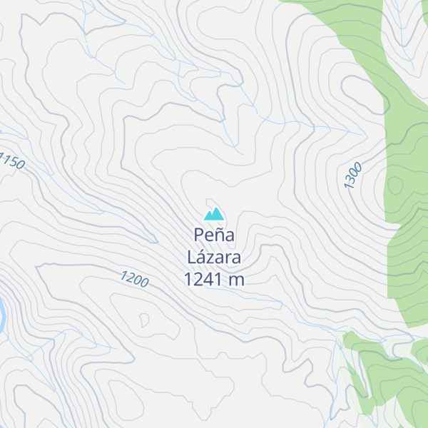 Map of Peña Lázara