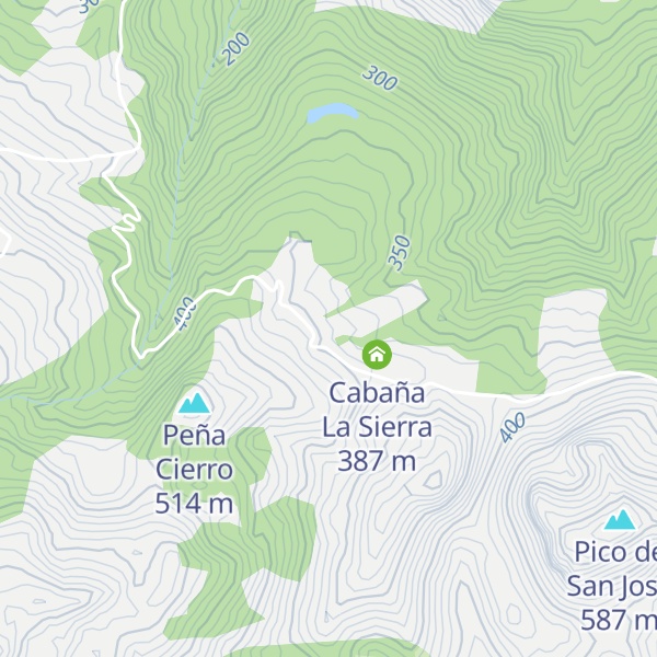 Map of Cabaña La Sierra