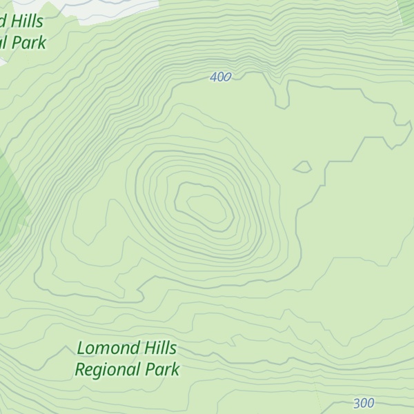 Map of West Lomond