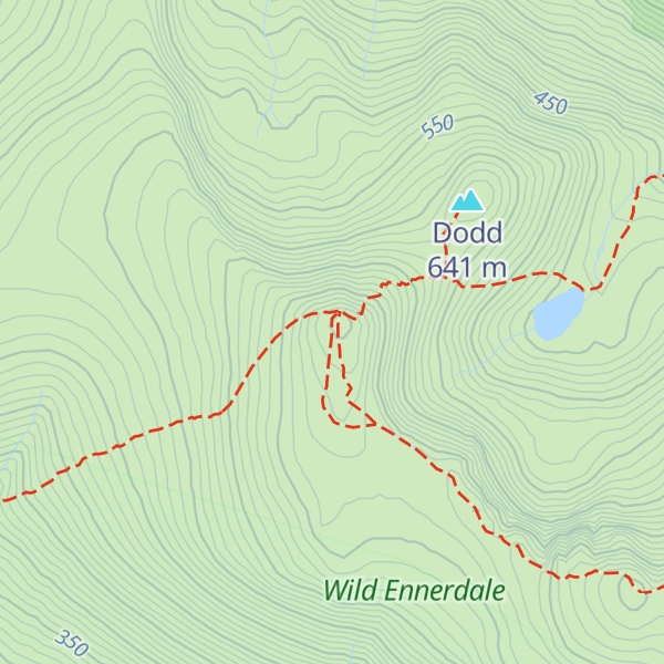 Map of Red Pike
