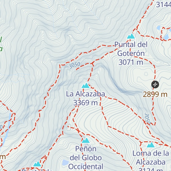 Map of La Alcazaba