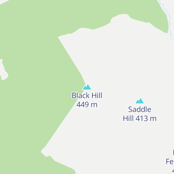 Map of Black Hill