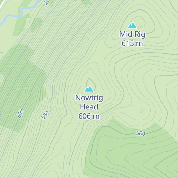 Map of Nowtrig Head