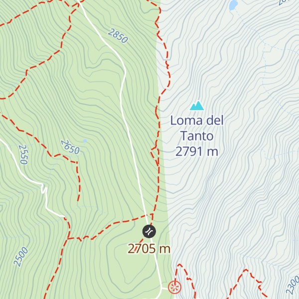 Map of El nido de ametralladora