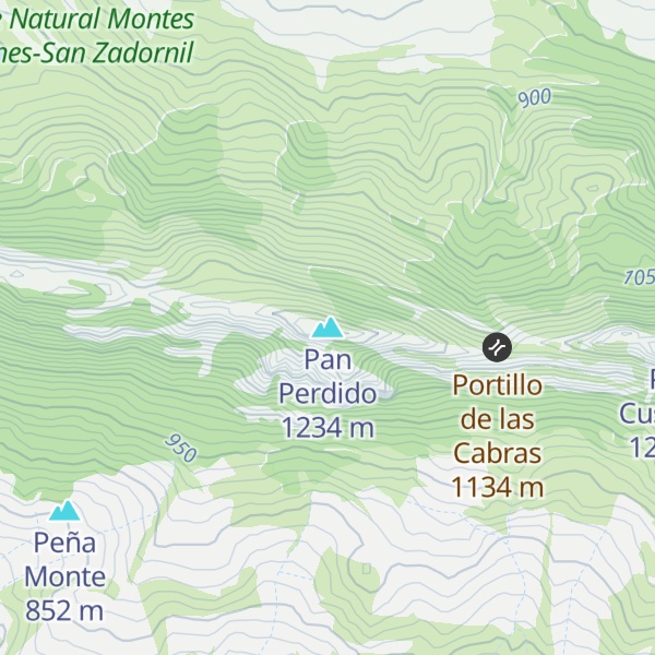 Map of Pan Perdido