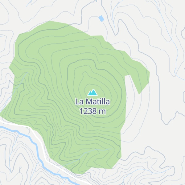 Map of La Matilla