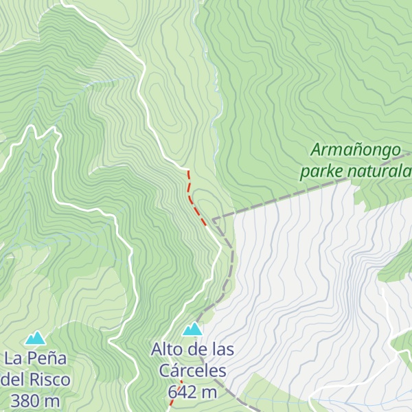 Map of Zorrondegi