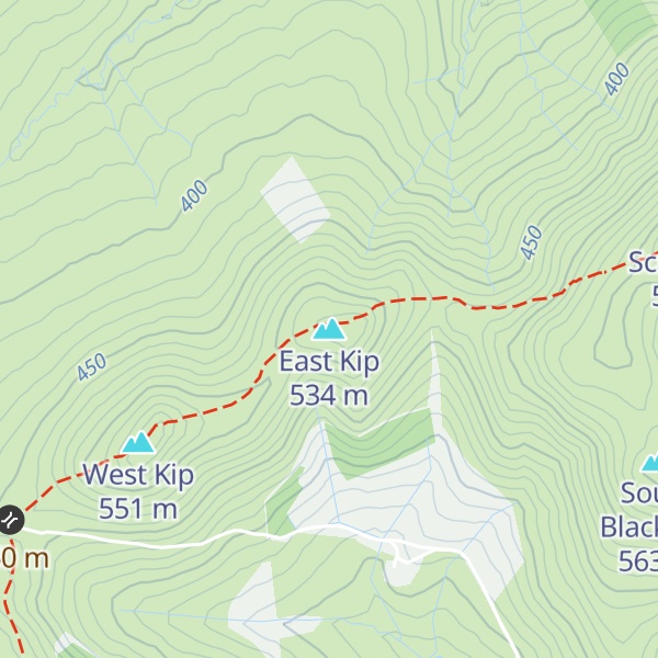 Map of East Kip