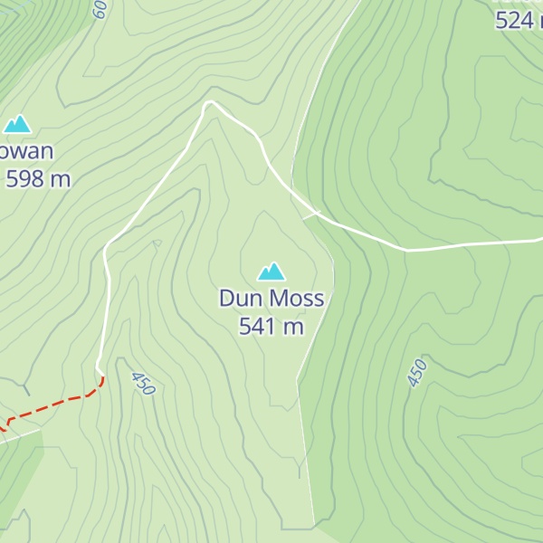 Map of Dun Moss