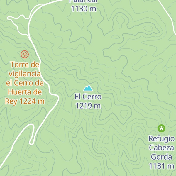 Map of El Cerro