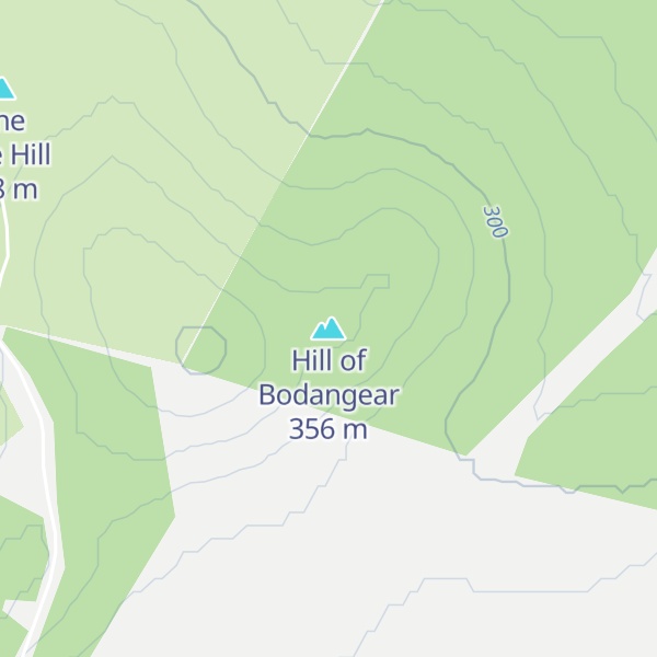 Map of Hill of Bodangear