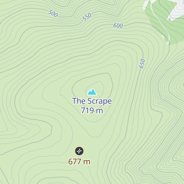 Map of The Scrape