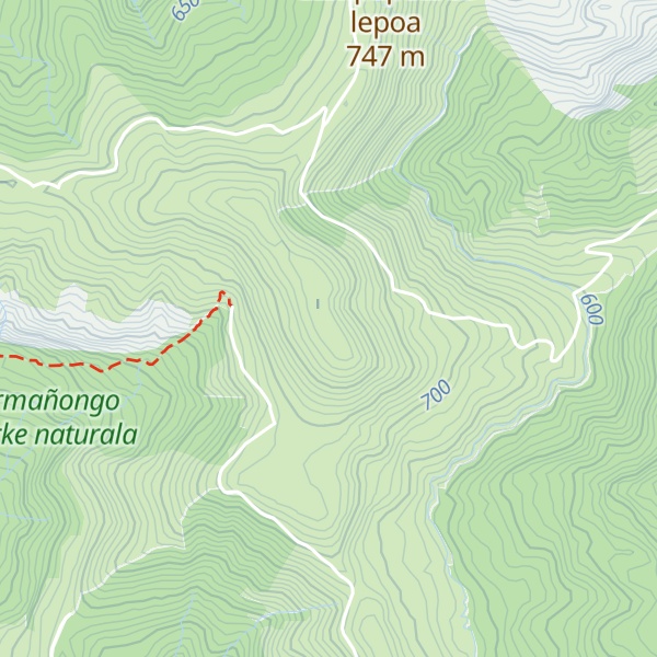 Map of La Peña de Sopena