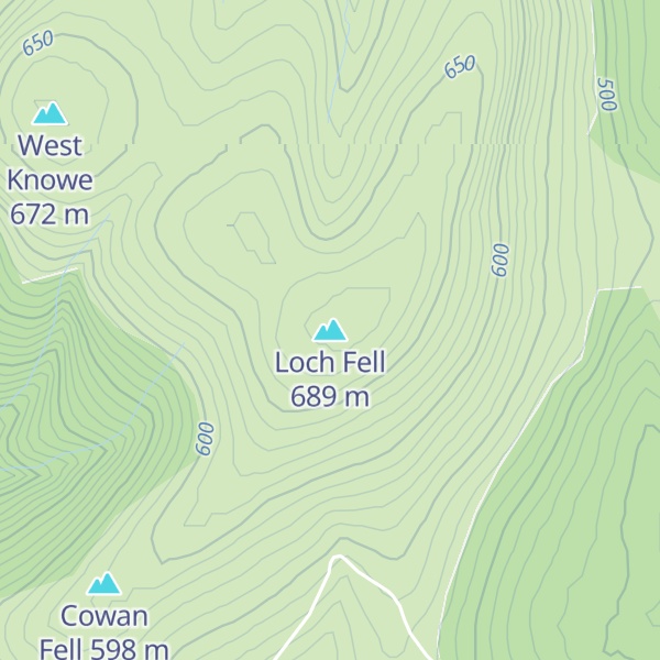 Map of Loch Fell