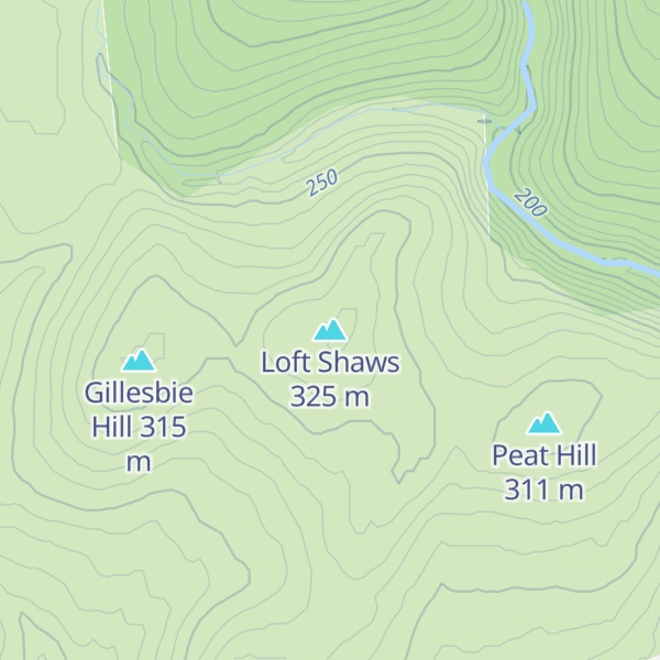 Map of Loft Shaws