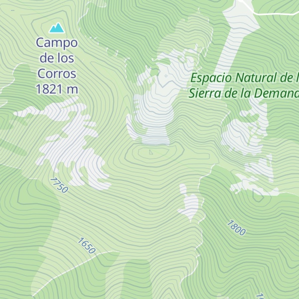 Map of Mencilla