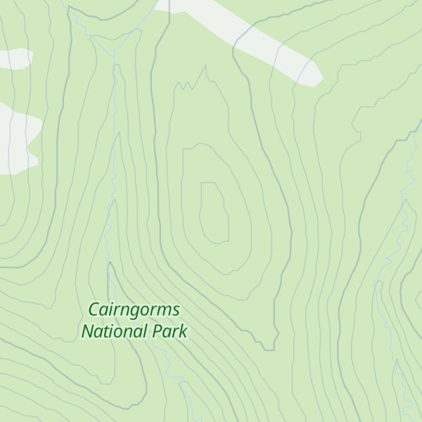 Map of Druim Bhùirich