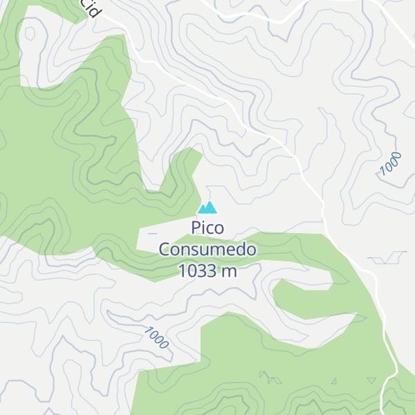 Map of Pico Consumedo