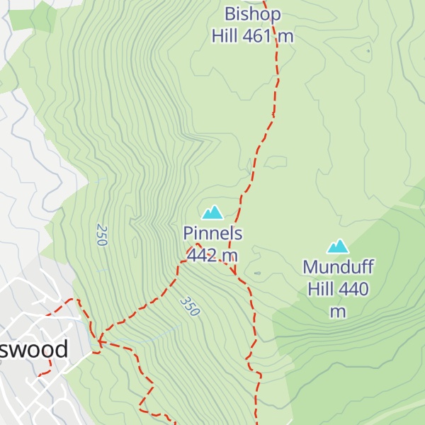Map of Pinnels