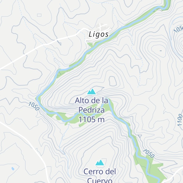 Map of Alto de la Pedriza