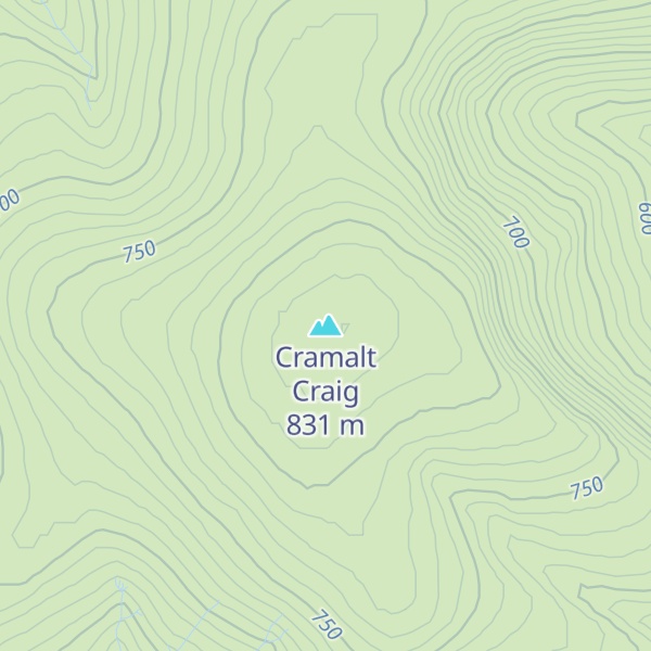 Map of Cramalt Craig