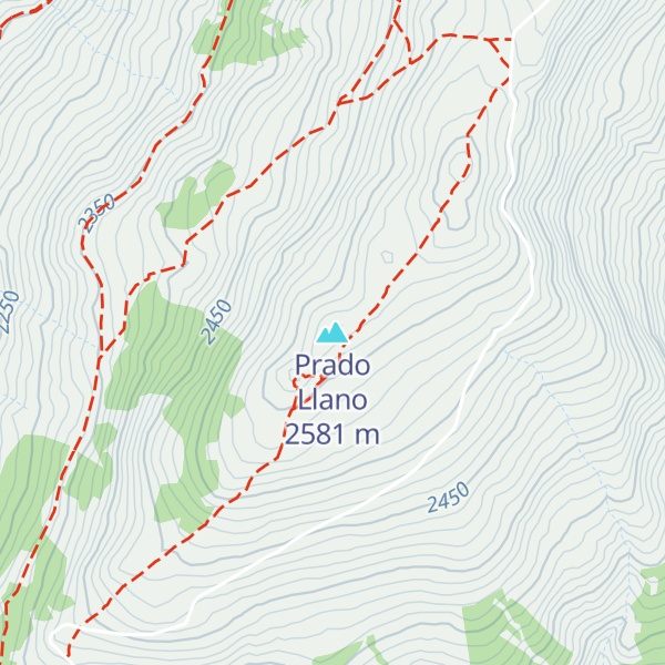 Map of Prado Llano