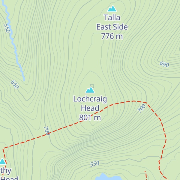 Map of Lochcraig Head