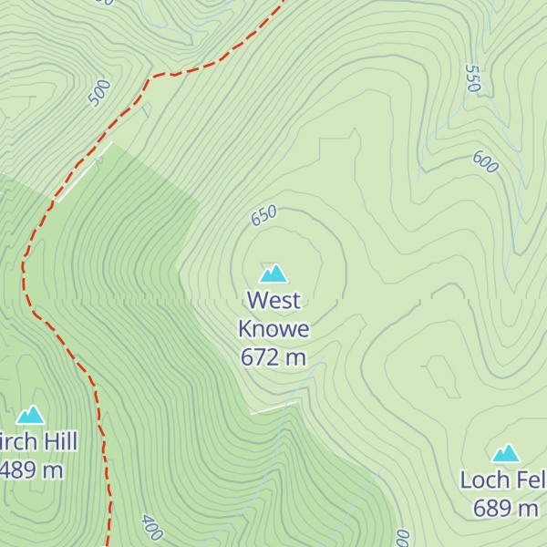 Map of West Knowe