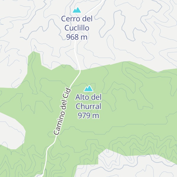 Map of Alto del Churral