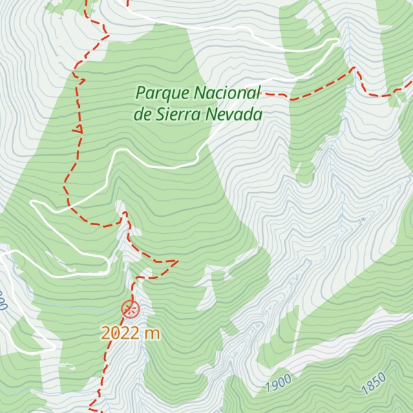Map of Alto de la Cañada de las Majadillas