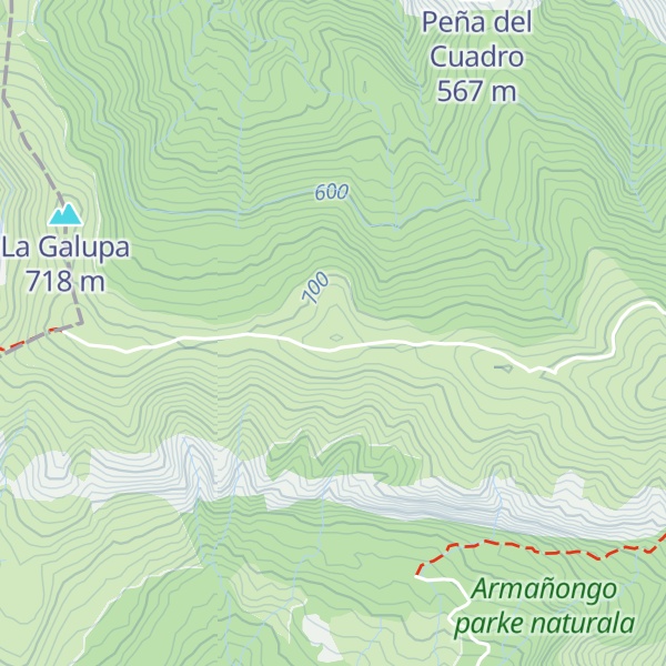 Map of Cueto de la Cabaña Vieja