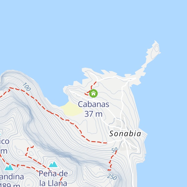 Map of Cabanas