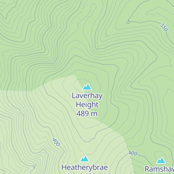 Map of Laverhay Height