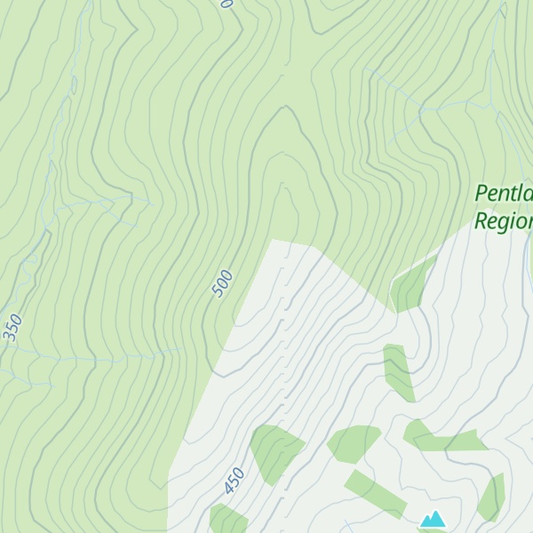 Map of Spittal Hill