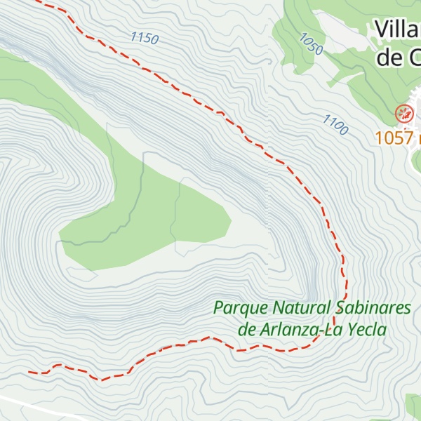 Map of Peña de Carazo