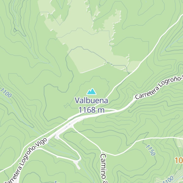 Map of Valbuena