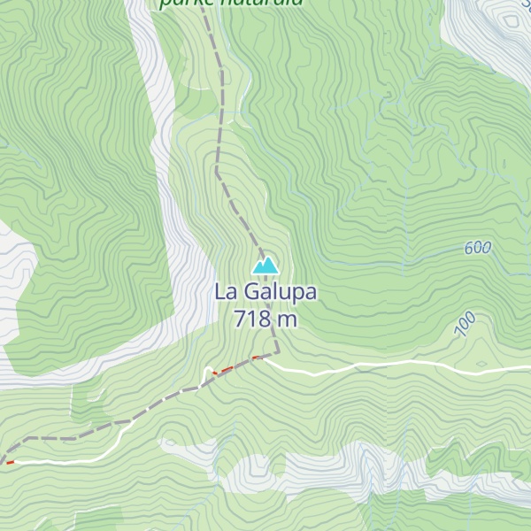 Map of La Galupa