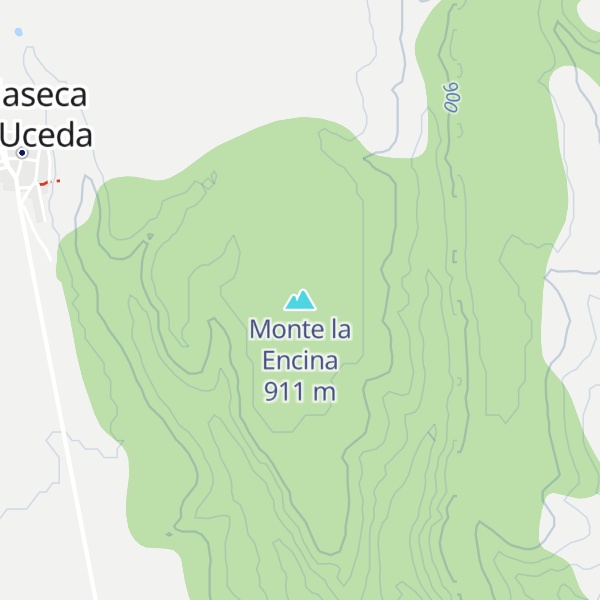 Map of Monte la Encina