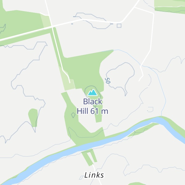 Map of Black Hill