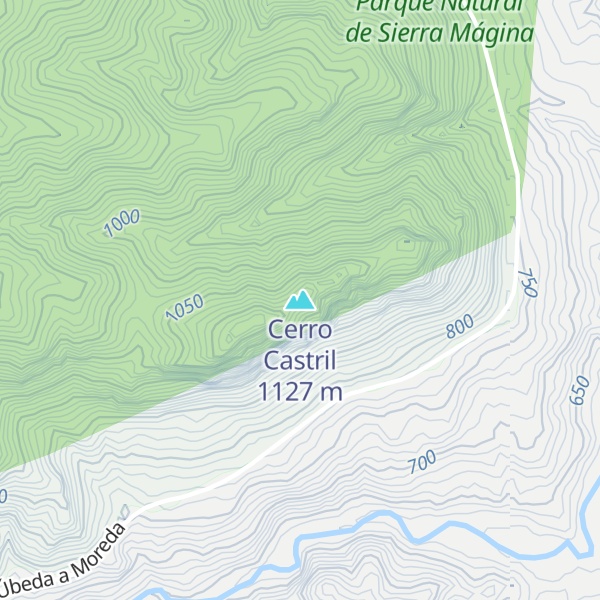Map of Cerro Castril