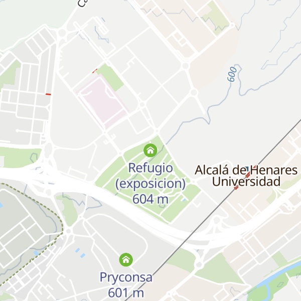 Map of Refugio (exposicion)