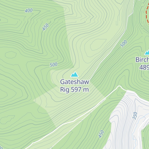 Map of Gateshaw Rig