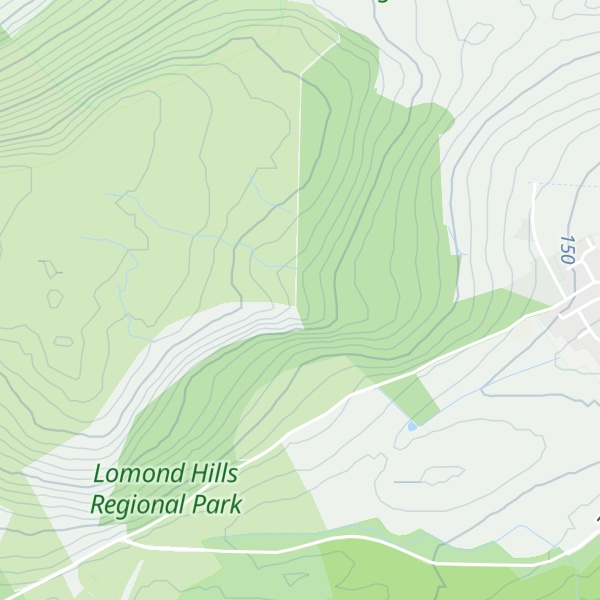 Map of Kildownies Hill