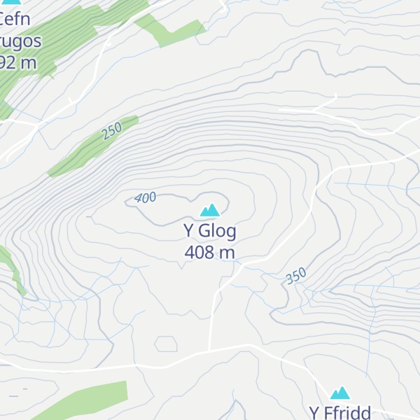 Map of Y Glog