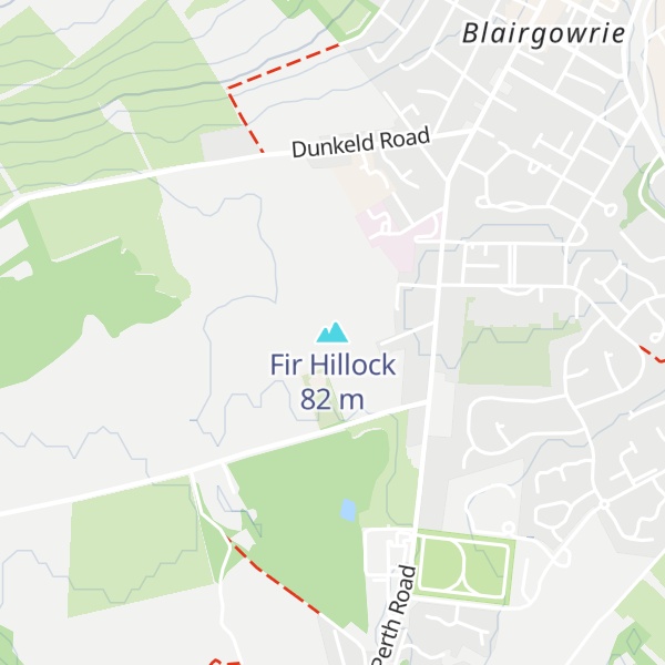 Map of Fir Hillock